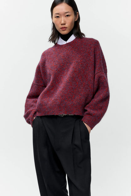 Speckled Crewneck Sweater