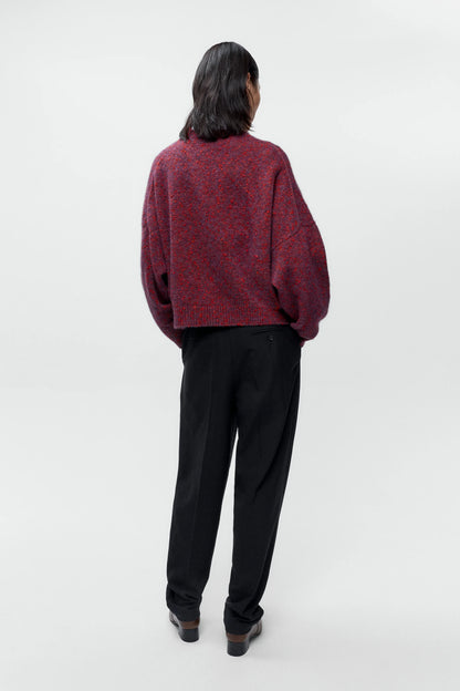 Speckled Crewneck Sweater