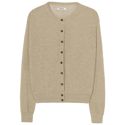Linen & Cotton Flecked Cardigan