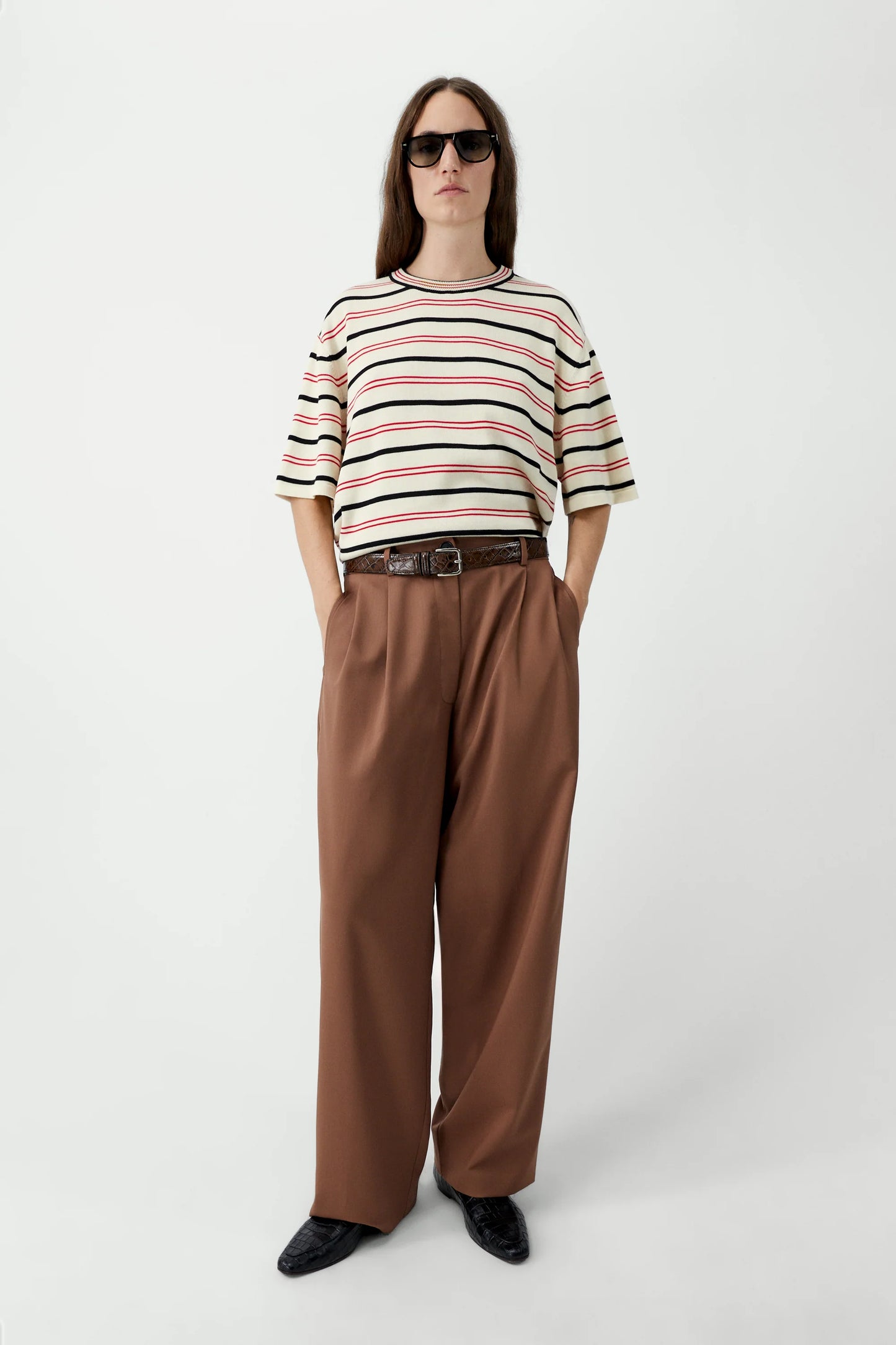 Organic Cotton Striped T-Shirt