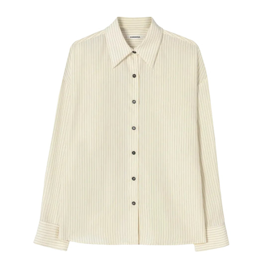 Oversized Pencil Striped Shirt