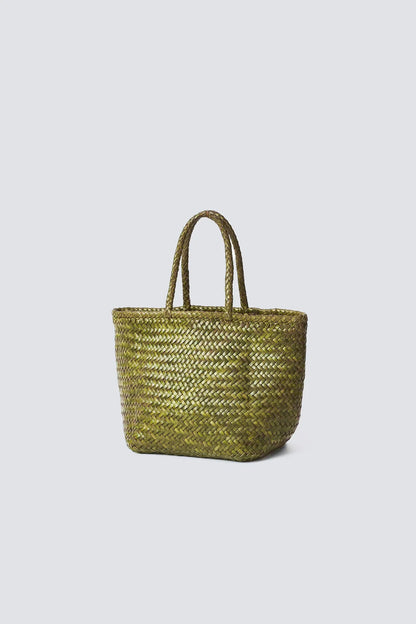 Small Grace Basket Woven Shoulder Bag