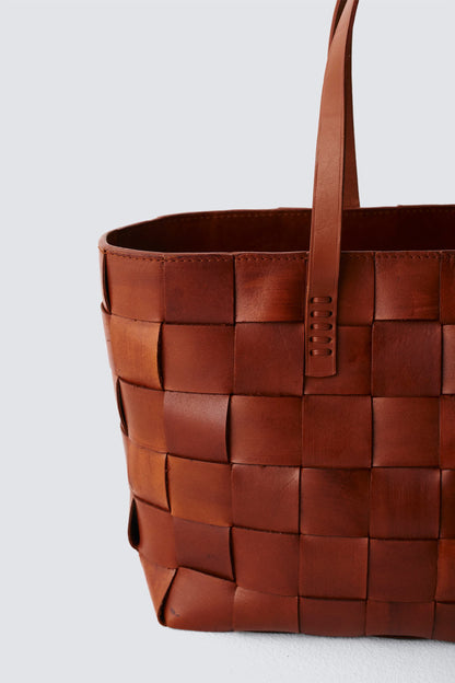 Japan Tote (Flat Leather Handles)