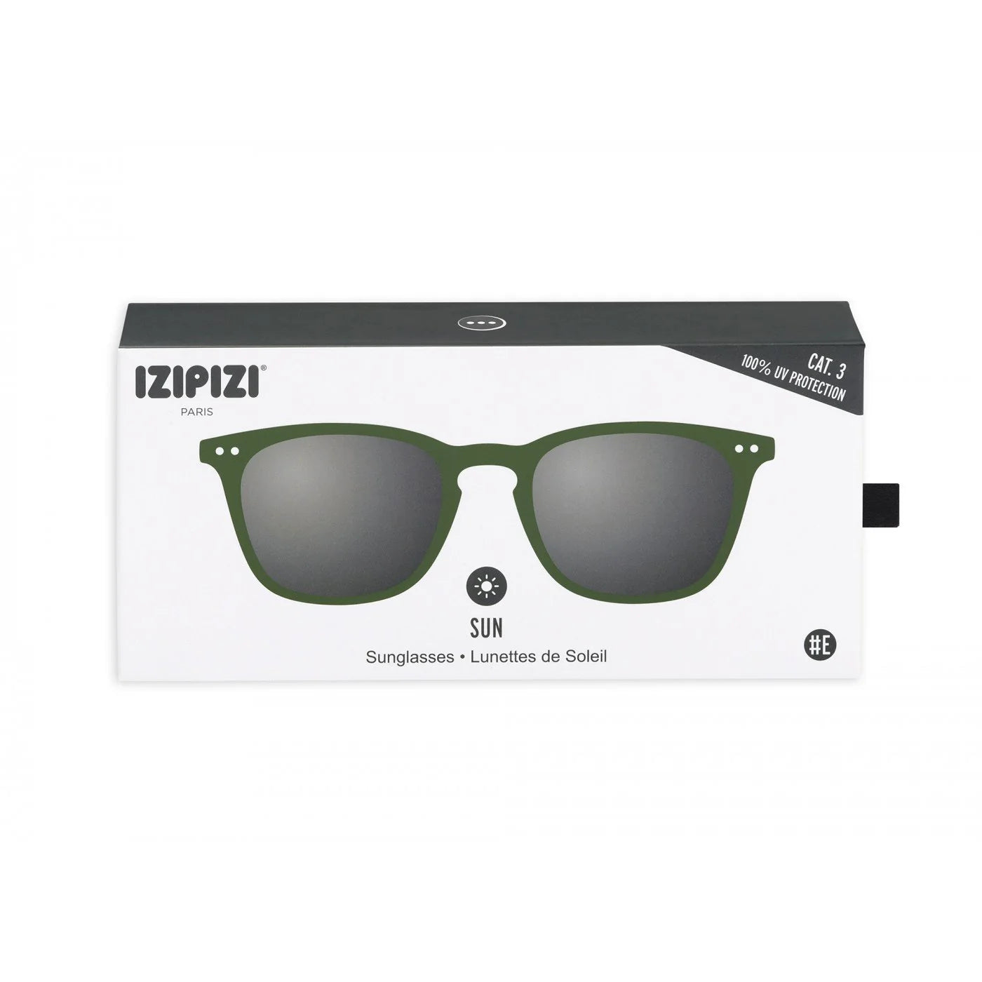 IZIPIZI SUN LMS #E Black Soft Grey Lenses