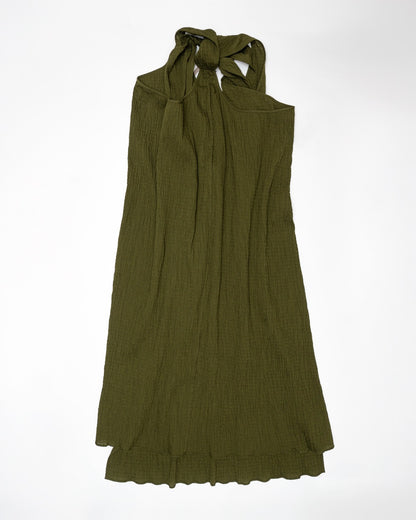 Seersucker "Liya" Dress