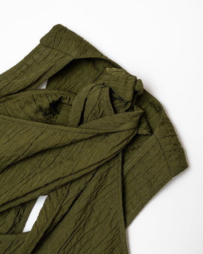 Seersucker "Liya" Dress