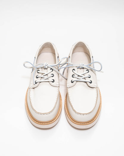 Carter Triple Offwhite Leather