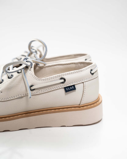 Carter Triple Offwhite Leather