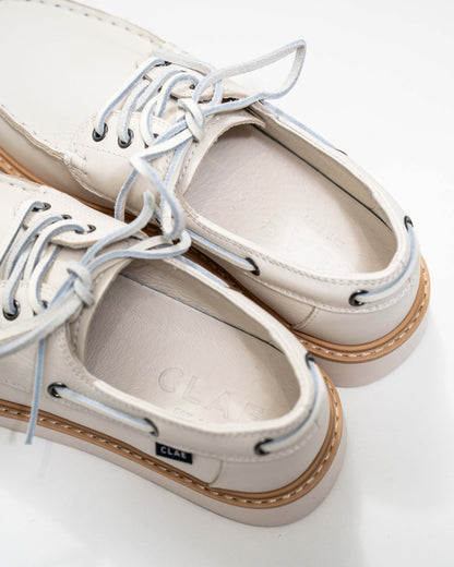 Carter Triple Offwhite Leather