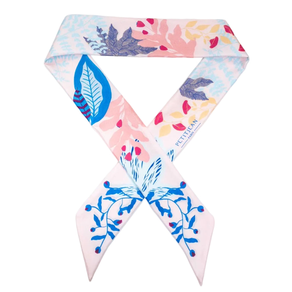 Ribbon Scarf 35.5in x 2in Auteuil En Feverier