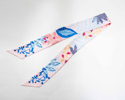 Ribbon Scarf 35.5in x 2in Auteuil En Feverier