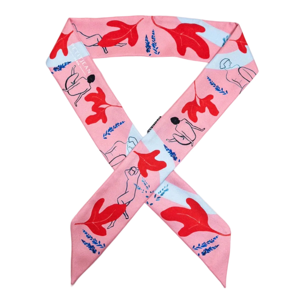 Ribbon Scarf 35.5in x 2in Fguier