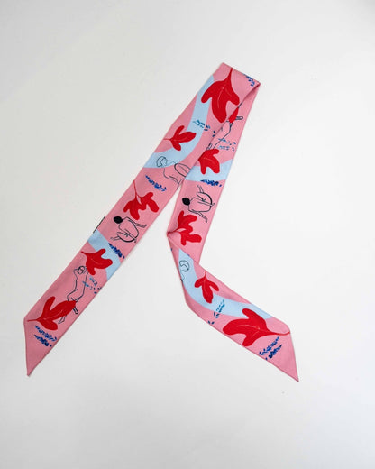 Ribbon Scarf 35.5in x 2in Fguier