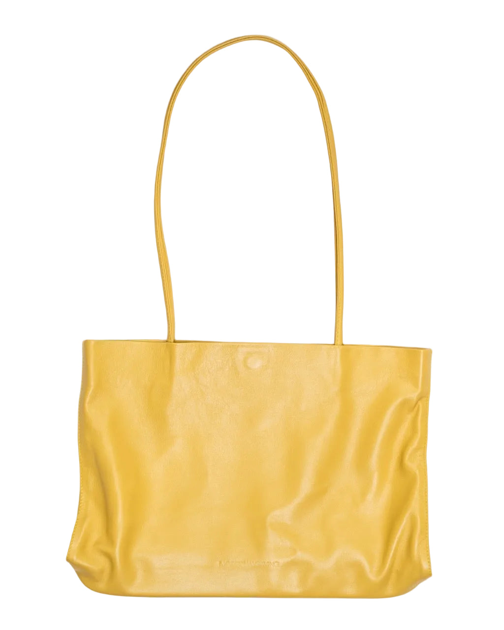 Narrow Oval Relaxed Tote_Banana