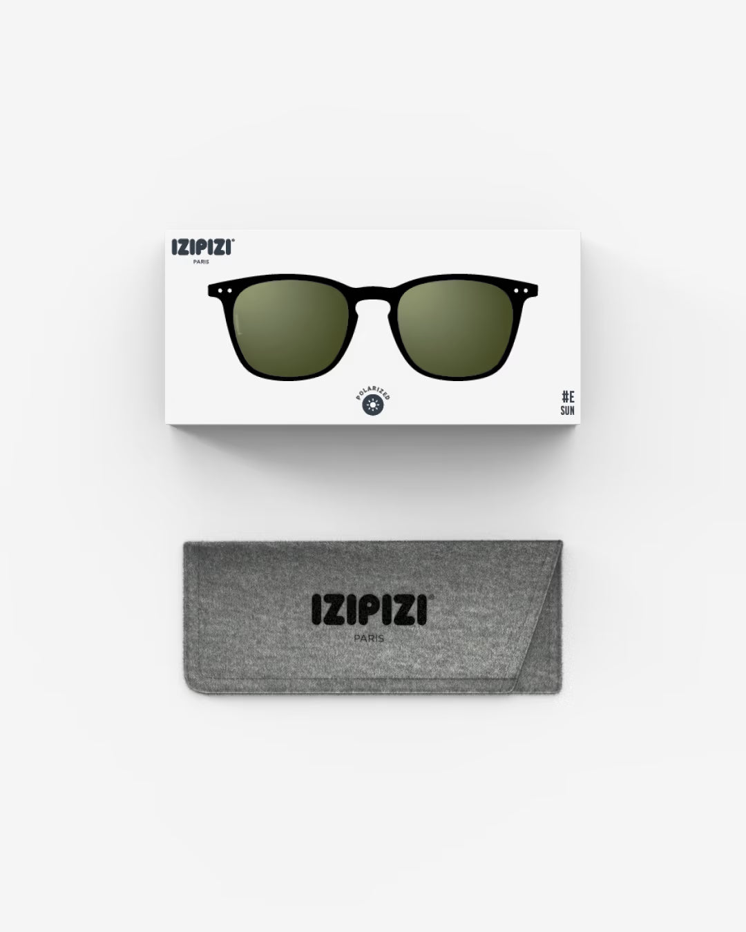 Black Soft Grey Lens Sunglasses