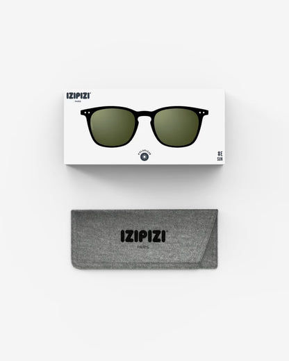 Black Soft Grey Lens Sunglasses