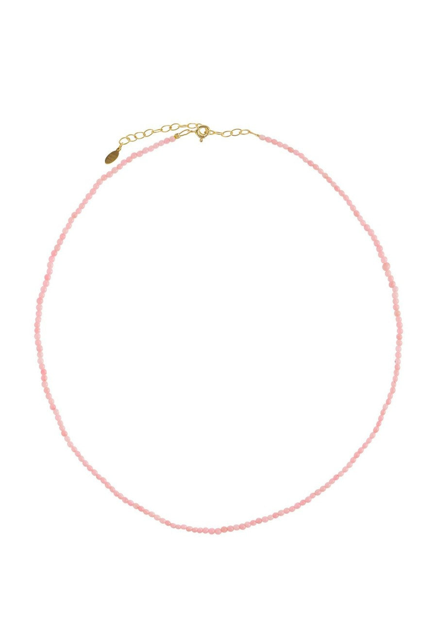 Pink Coral Necklace Coral Semi
