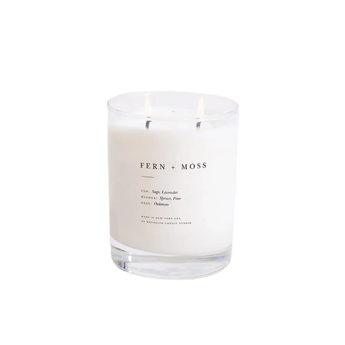 Fern Moss 2 Wick Candle
