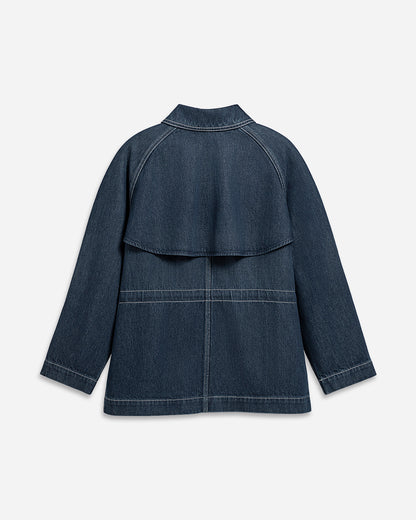 Back Vent Denim Jacket