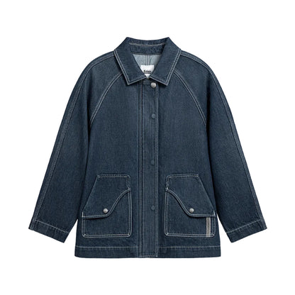 Back Vent Denim Jacket