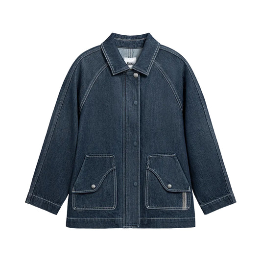 Back Vent Denim Jacket