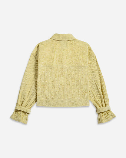 Corduroy Cropped Shirt Jacket