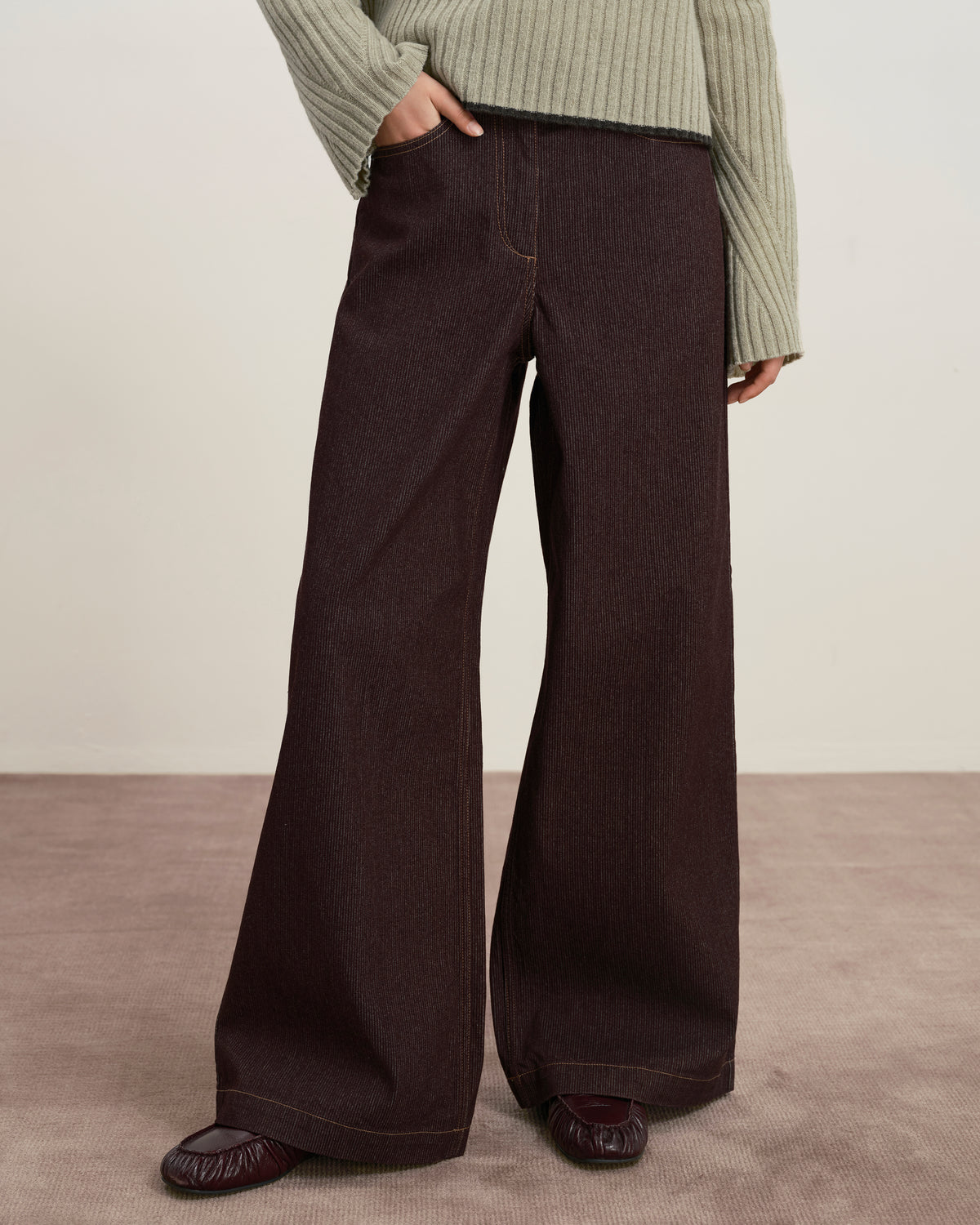 Corduroy Loose Pants