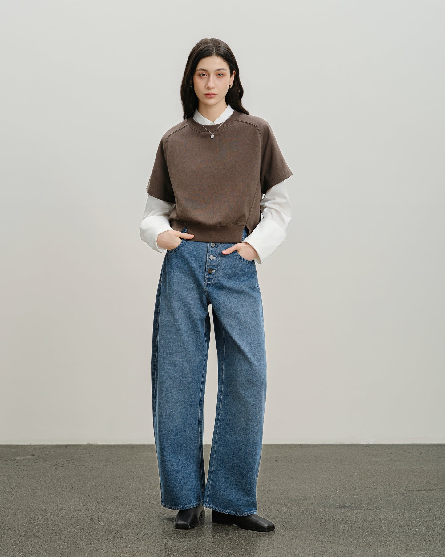 Panel SS Sweatshirt