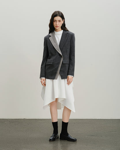 Detachable Patch Blazer