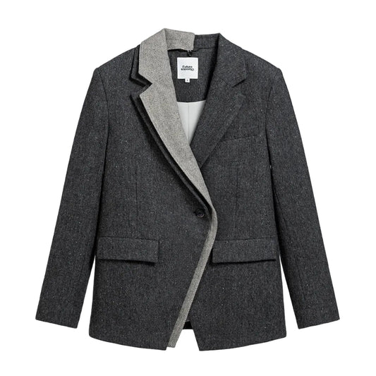 Detachable Patch Blazer