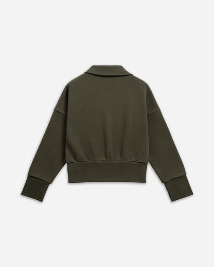Diagonal Quarter Zip
