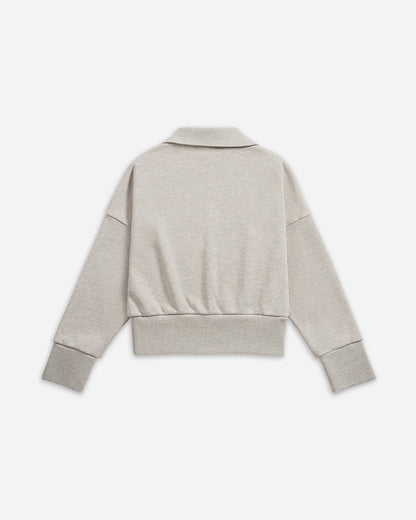 Diagonal Quarter Zip