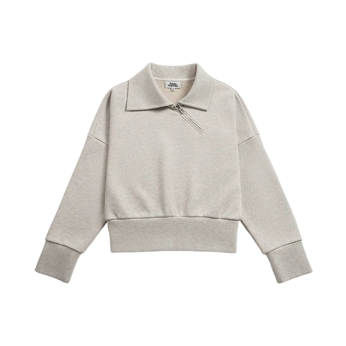 Diagonal Quarter Zip