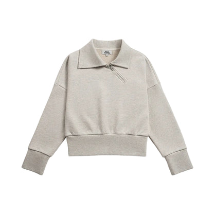 Diagonal Quarter Zip
