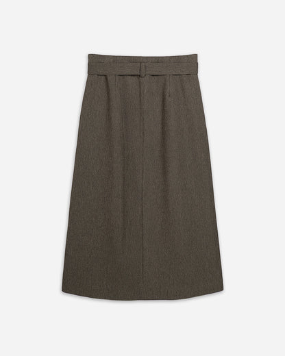 Diagonal Slit Skirt