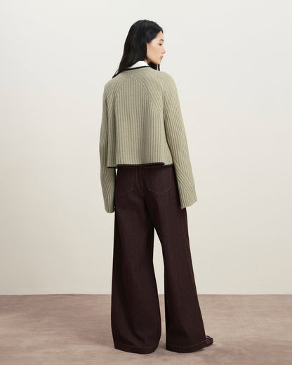 Double Collar Sweater