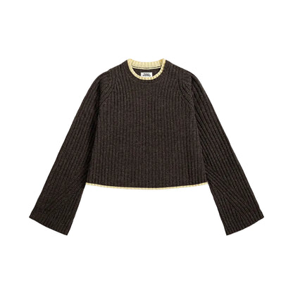 Double Collar Sweater