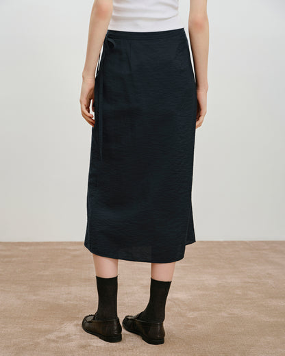 Fluid Wrap Skirt