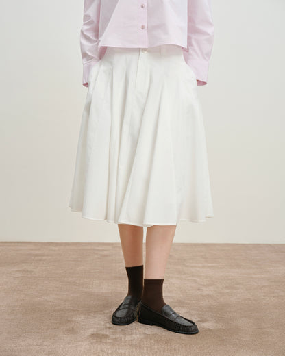 Inverted Pleats Skirt