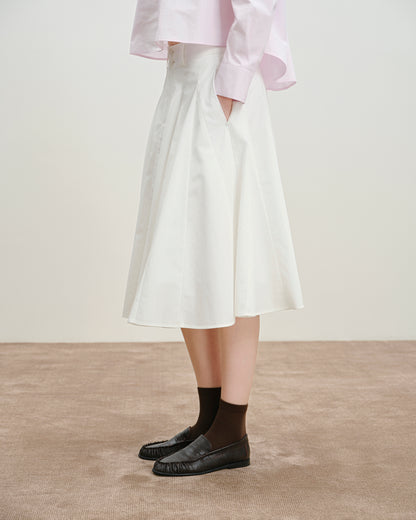 Inverted Pleats Skirt