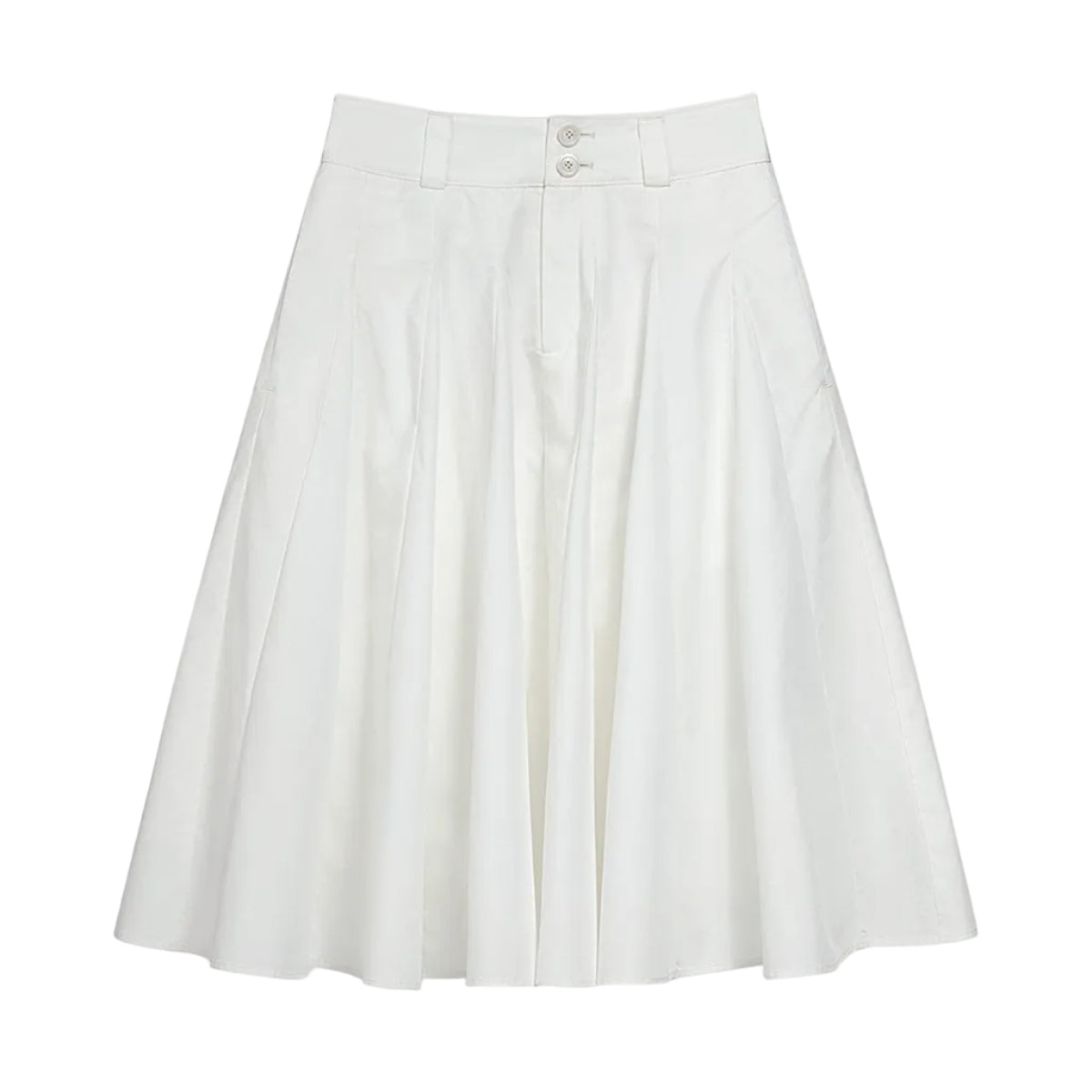 Inverted Pleats Skirt