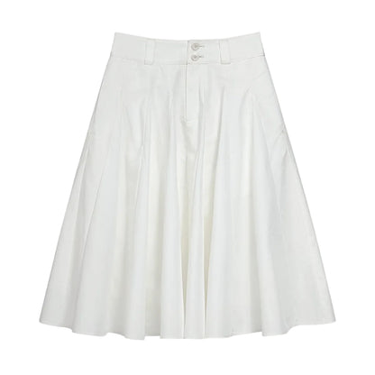 Inverted Pleats Skirt