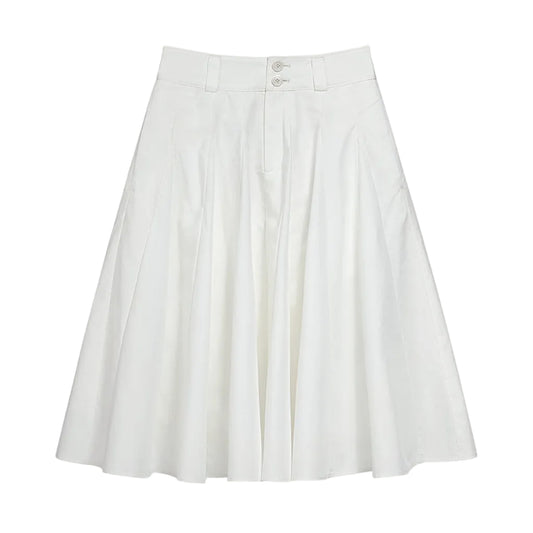 Inverted Pleats Skirt