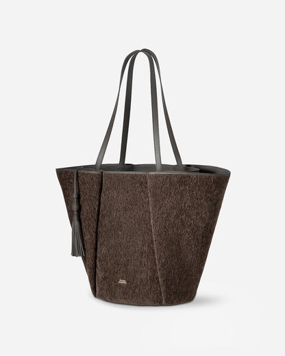 Large Lamp Shade Cord Tote