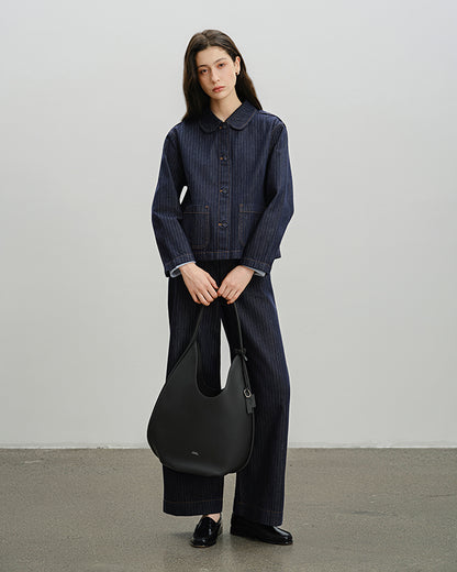 Large Teardrop Nappa Hobo