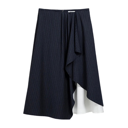 Layered Slit Skirt