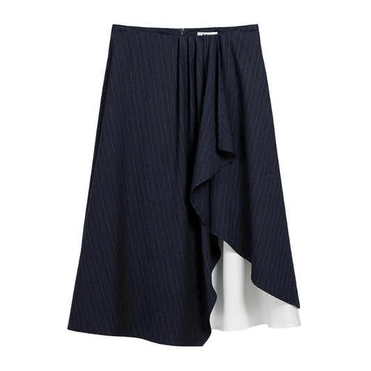 Layered Slit Skirt