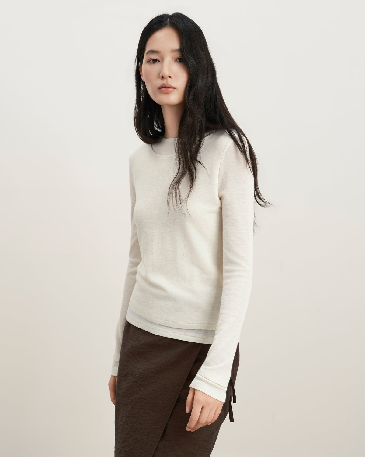 Layered Wool Top