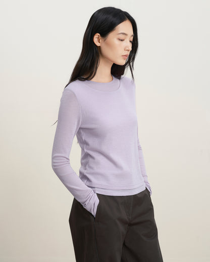 Layered Wool Top