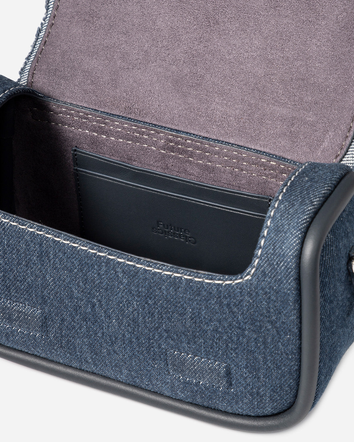 Mini Loaf Denim Crossbody